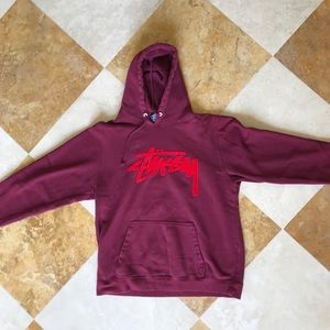 Stussy Script Chenille Hoodie